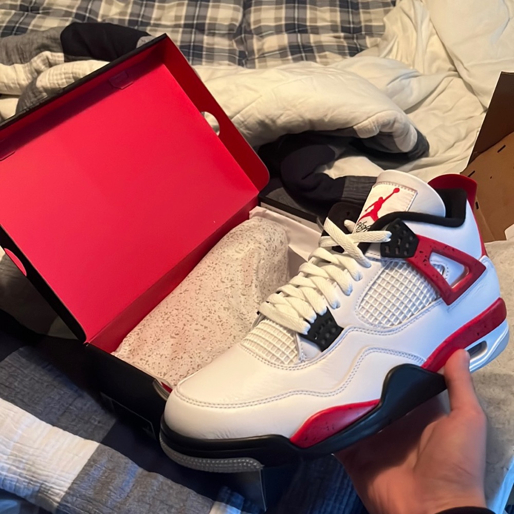 Brand new Jordan 4 Red Cement